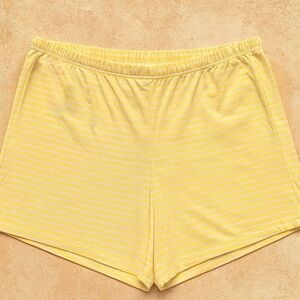 Charter Club Yellow Stripe Pajama Shorts NWT – Size XL